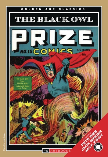 GOLDEN AGE CLASSICS PRIZE COMICS BLACK OWL SOFTEE 01