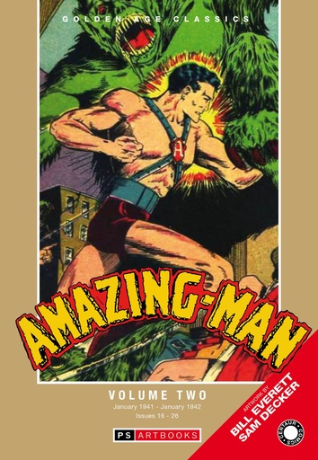 GOLDEN AGE CLASSICS AMAZING MAN HC 02