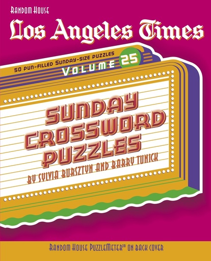 Los Angeles Times Sunday Crossword Puzzles  25