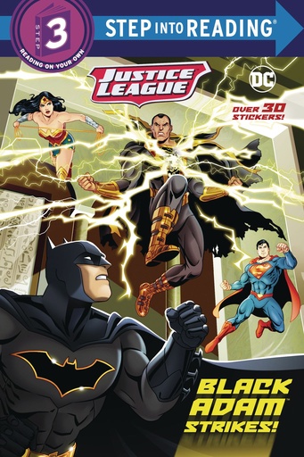 JUSTICE LEAGUE BLACK ADAM STRIKE STEP INTO READING