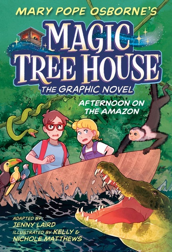 AFTERNOON ON THE AMAZON GRAPHIC NOVEL HC