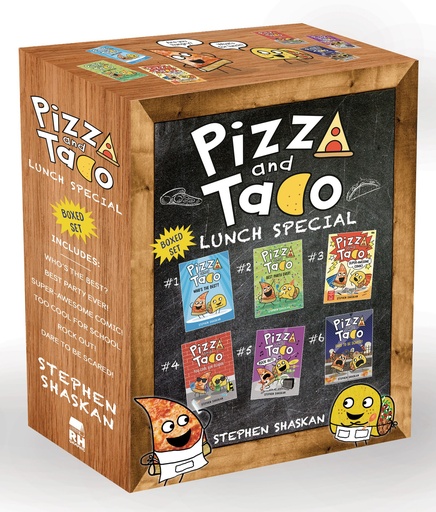 Pizza and Taco Lunch Special  6-Book Boxed Set