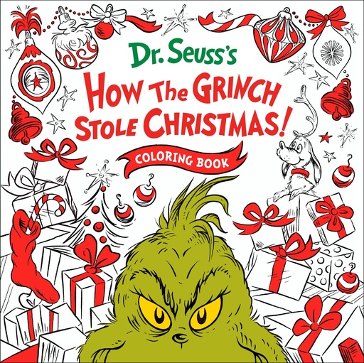 HOW GRINCH STOLE CHRISTMAS COLORING BOOK