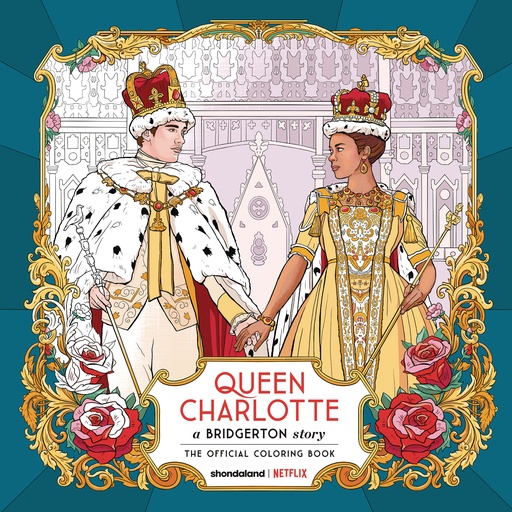 QUEEN CHARLOTTE A BRIDGERTON STORY OFFICIAL COLORING BOOK