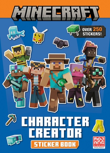 MINECRAFT CHARACTER CREATOR STICKER BOOK (MINECRAFT)