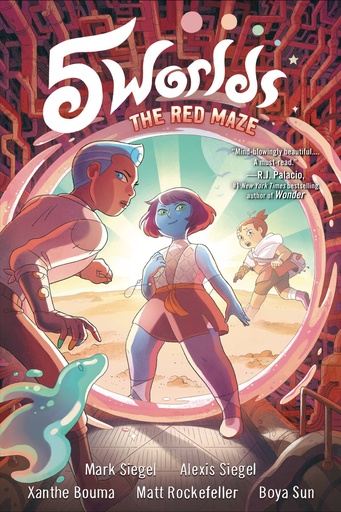5 WORLDS HC 03 RED MAZE
