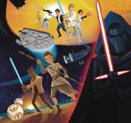 STAR WARS BIG GOLDEN BOOK OF JEDI & SITH