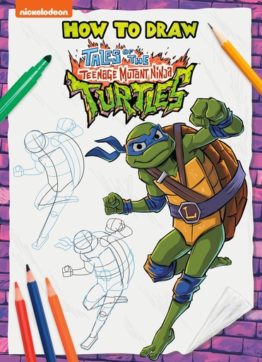 HOW TO DRAW TEENAGE MUTANT NINJA TURTLES