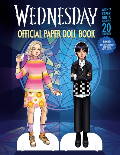 WEDNESDAY OFFICIAL PAPER DOLL BOOK