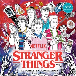 STRANGER THINGS COMPLETE COLORING BOOK (COLOR FIVE SEASONS )