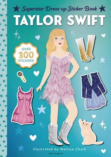 TAYLOR SWIFT SUPERSTAR DRESS UP STICKER BOOK