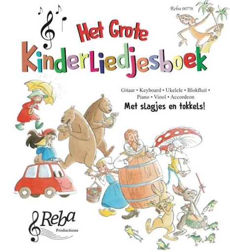 Het grote kinderliedjesboek 1