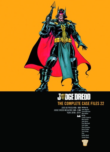JUDGE DREDD COMP CASE FILES 22