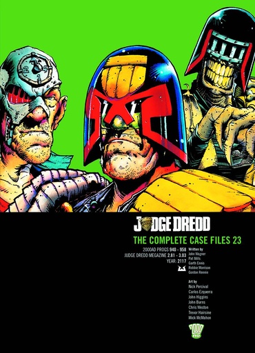 JUDGE DREDD COMP CASE FILES 23