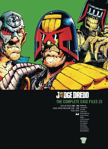 JUDGE DREDD COMP CASE FILES 23