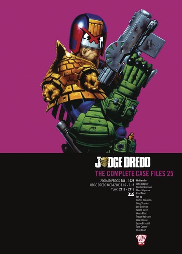 JUDGE DREDD COMP CASE FILES 25 (S&S ED)