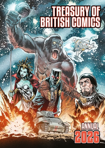 TREASURY BRITISH COMICS ANNUAL 2026 HC LTD TO 250 COPIES