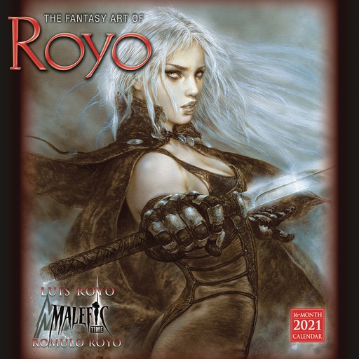 FANTASY ART OF LUIS ROYO 2021 WALL CALENDAR