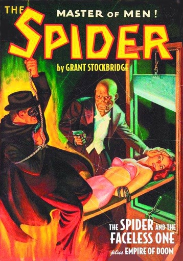 SPIDER DOUBLE NOVEL 8 EMPIRE DOOM & FACELESS ONE