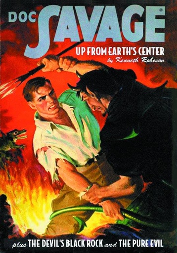 DOC SAVAGE DOUBLE NOVEL 87 DEVILS BLACK ROCK