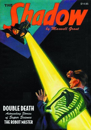 SHADOW DOUBLE NOVEL 104 DOUBLE DEATH & ROBOT MASTER