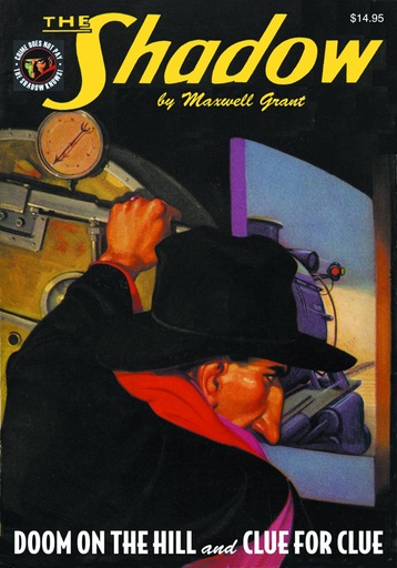 SHADOW DOUBLE NOVEL 105 DOOM ON HILL & CLUE FOR CLUE