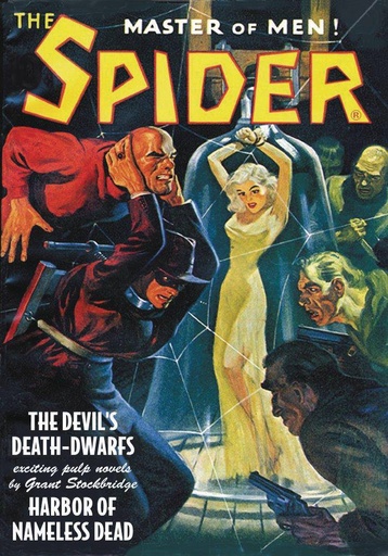 SPIDER DOUBLE NOVEL 12 DEVILS DEATH DWARFS & NAMELESS DEAD