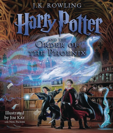 HARRY POTTER & ORDER OF PHOENIX ILLUSTRATED HC ED