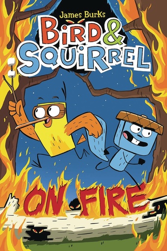 BIRD & SQUIRREL HC 04 ON FIRE