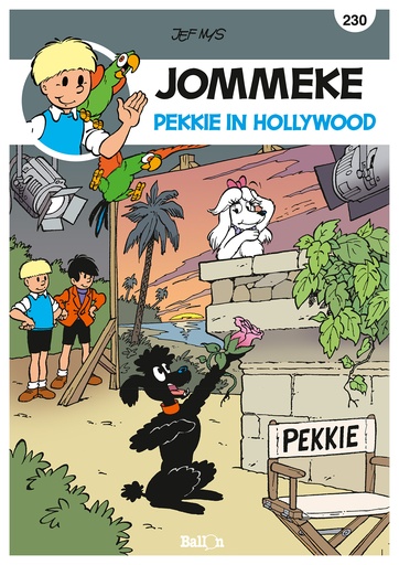 Jommeke 230 Pekkie in Hollywood