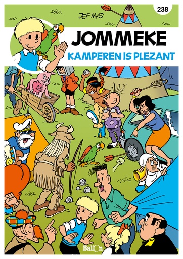 Jommeke 238 Kamperen Is Plezant RELLOK