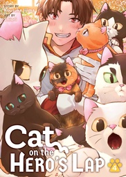 CAT ON HERO'S LAP 4