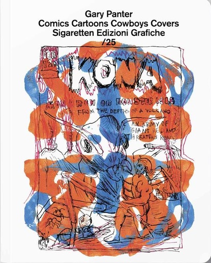 Sigaretten 25 Gary Panter - Comics cartoons cowboys covers