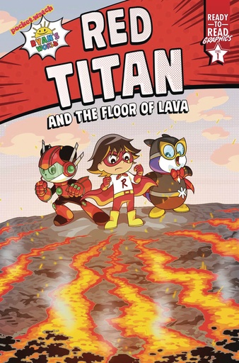 RYANS WORLD YR RED TITAN & FLOOR OF LAVA
