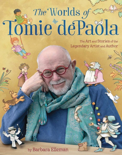 WORLDS OF TOMIE DEPAOLA ART & STORIES HC