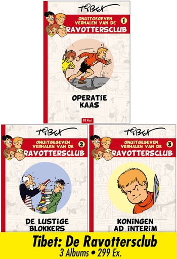 De Ravottersclub PACK 1-3