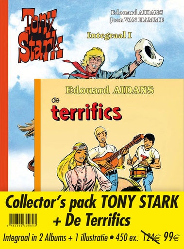 Tony Stark INTEGRAAL PACK 1+2 plus GRATIS De Terrifics