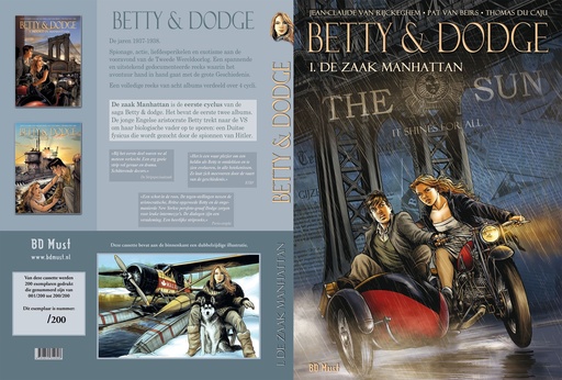 Betty en Dodge Compleet - 4 VOLLE MAPPEN met 2 albums