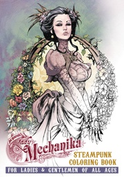 LADY MECHANIKA STEAMPUNK COLORING 02