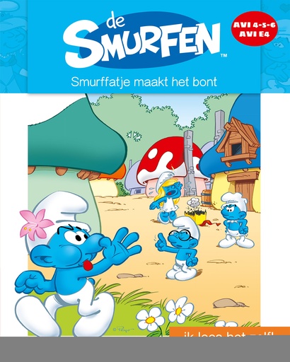 SMURFEN SMURFFATJE MAAKT HET BONT AVI E4