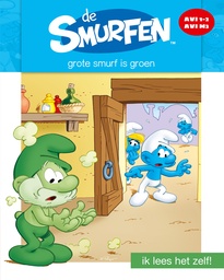 SMURFEN GROTE SMURF IS GROEN