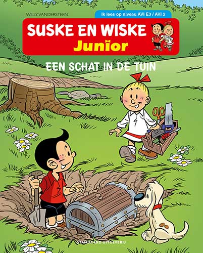 Suske en Wiske Junior AVI - Een schat in de tuin (AVI M3)