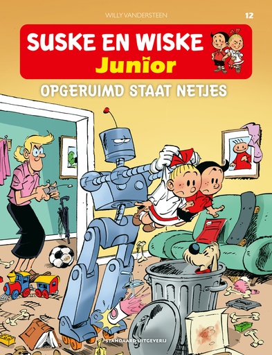 Suske en Wiske Junior 12 Opgeruimd staat netjes