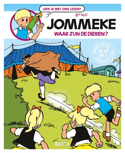 Jommeke - Leren lezen met Jommeke 08 Waar zijn de dieren