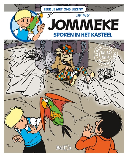 Jommeke - Leren lezen met jommeke 10 Spoken in het kasteel