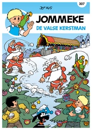 Jommeke strip nieuwe look 307 De valse kerstman