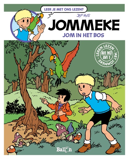 Jommeke - Leren lezen met Jommeke 03 Jom in het bos