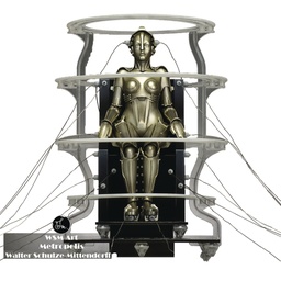 METROPOLIS MASCHINENMENSCH SEATED 1/8 PLASTIC MODEL KIT