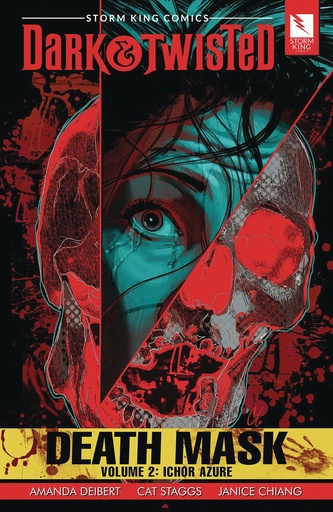 STORM KING DARK & TWISTED DEATH MASK 02 ICHOR AZURE
