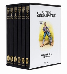Robert Crumb Sketchbook SET 1 1964-1982 (6 Volumes) %